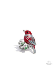 Load image into Gallery viewer, Nestled Nightingale - Red