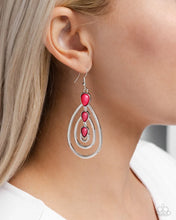 Load image into Gallery viewer, Paparazzi Earring ~ Sweat and TIERS - Pink