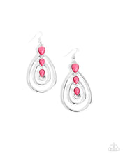 Load image into Gallery viewer, Paparazzi Earring ~ Sweat and TIERS - Pink