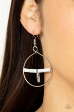 Load image into Gallery viewer, Paparazzi ♥ Free Bird Freedom - White ♥ Earrings
