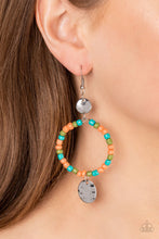 Load image into Gallery viewer, Paparazzi ♥ Cayman Catch - Orange ♥ Earrings
