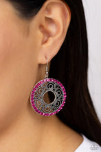 Load image into Gallery viewer, Paparazzi ♥ Whirly Whirlpool - Pink ♥ Earrings
