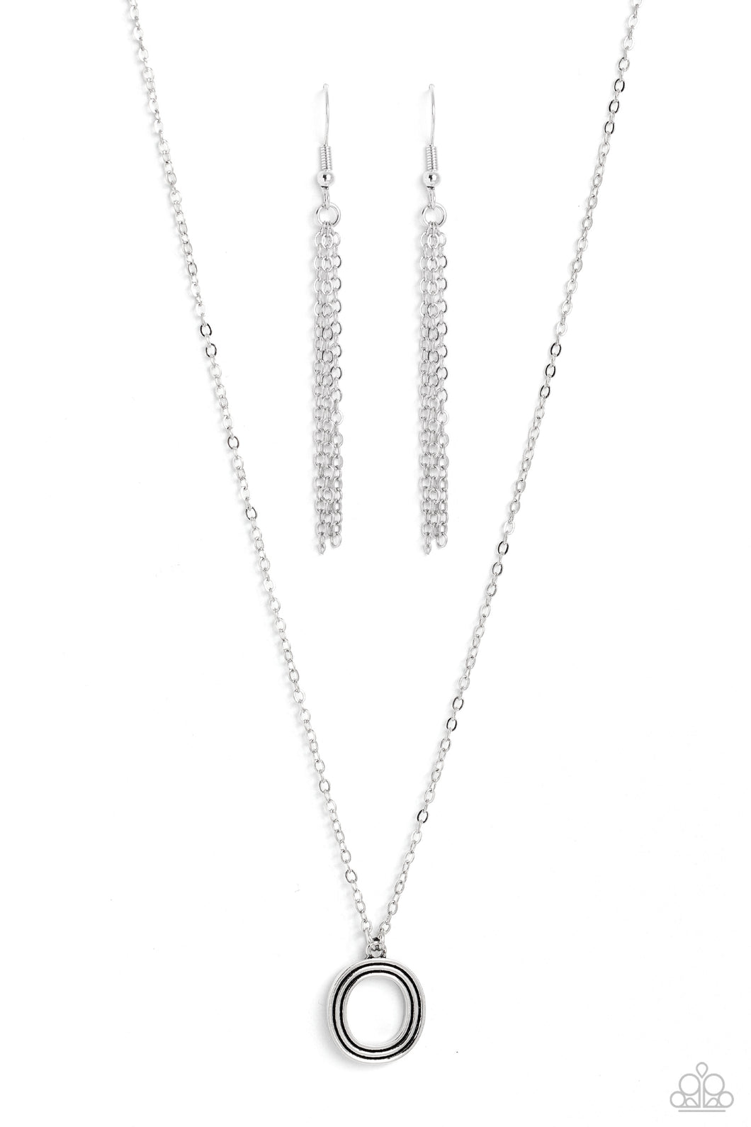 Leave Your Initials - Silver - O